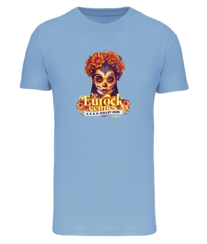TEE-SHIRT - EUROCKÉENNES - ENFANTS - SKY BLUE