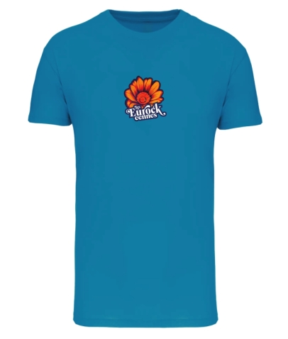TEE-SHIRT - EUROCKÉENNES - ENFANTS - TROPCAL BLUE