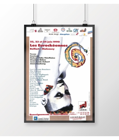 Affiche édition 1990