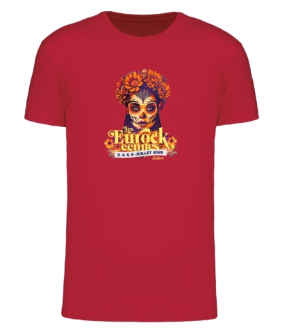 TEE-SHIRT - EUROCKÉENNES - ENFANTS - ROUGE