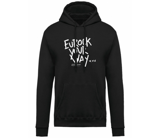 Sweat-shirt à capuche - Unisexe - Eurock Your Way